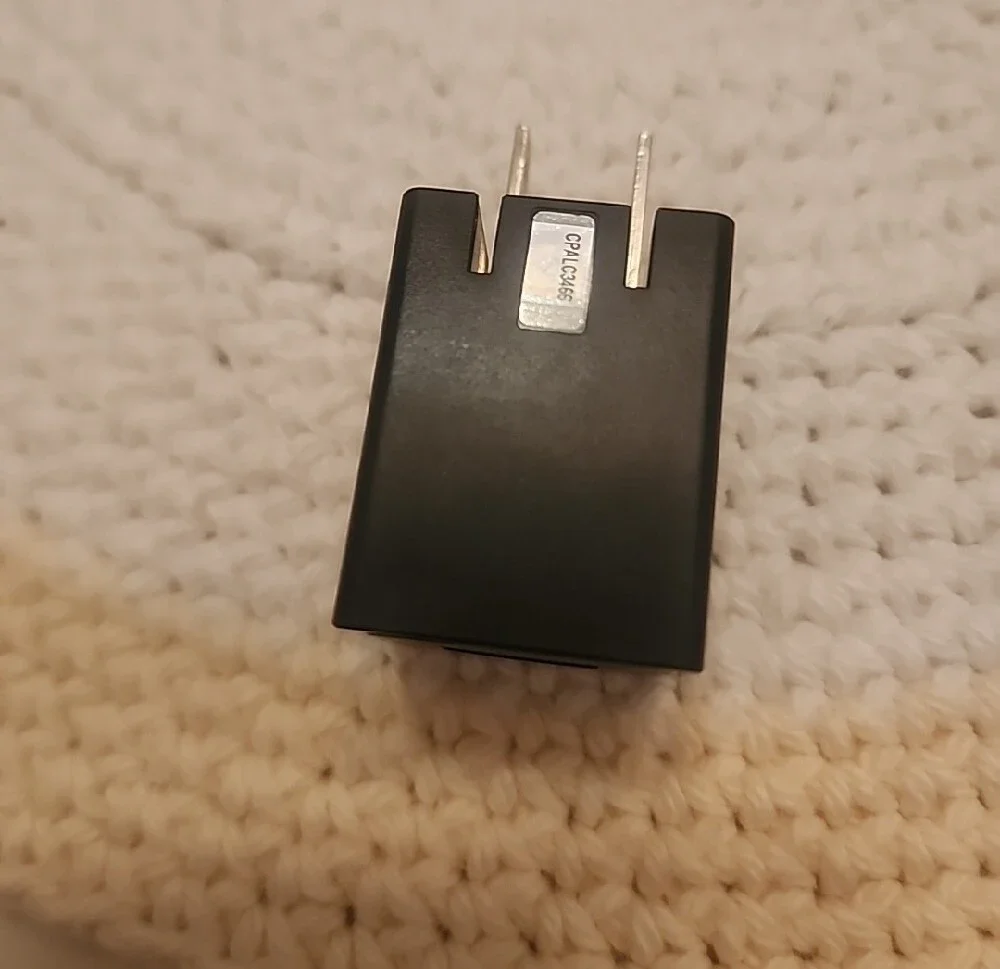 Motorola Dual USB Wall Charger Adapter - Black
